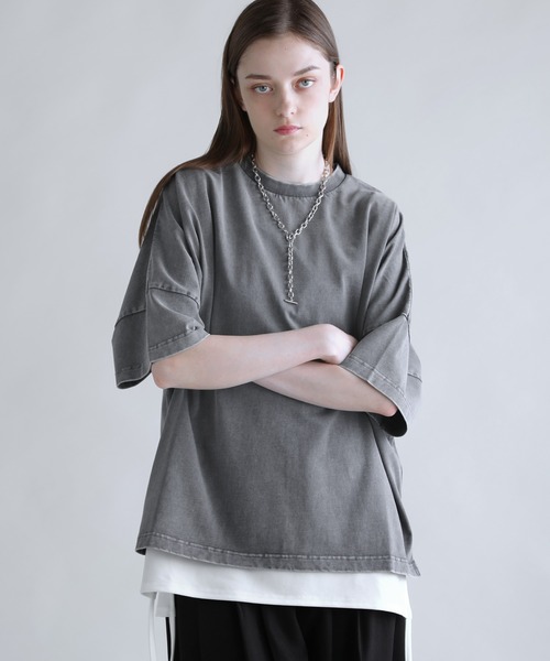 「SOCCE」 半袖Tシャツ X-LARGE ブルー メンズ_画像7