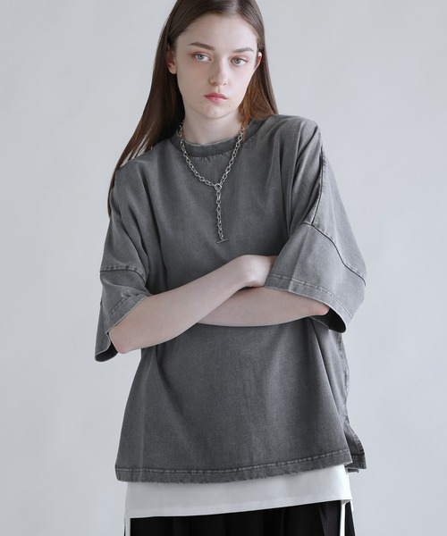 「SOCCE」 半袖Tシャツ X-LARGE ブルー メンズ_画像9