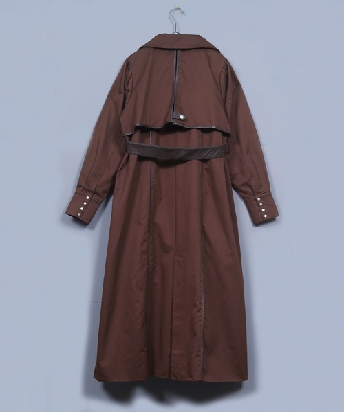 「&g'aime」 チェスターコート FREE ブラウン レディース_画像2