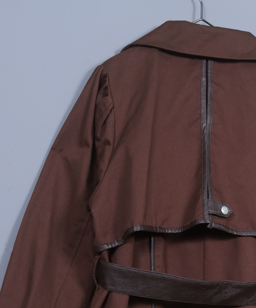 「&g'aime」 チェスターコート FREE ブラウン レディース_画像3