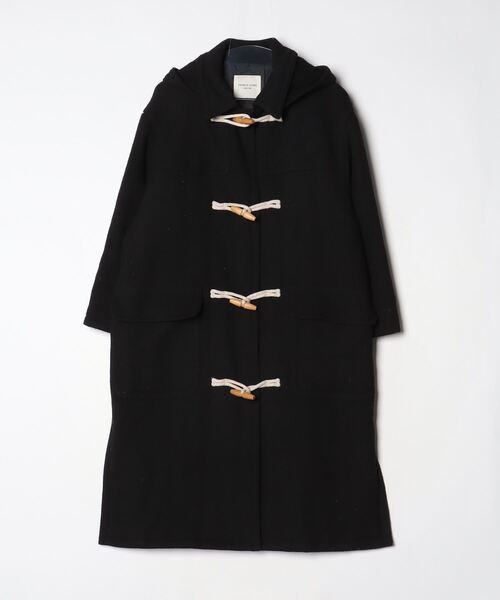 FREAK'S STORE ブラック ダッフルコート FREAK'S STORE（フリークスストア） ダッフルコート FREE ブラック