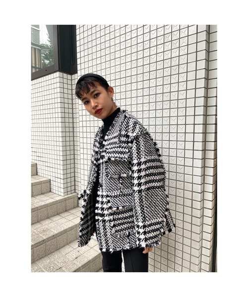 SLY（スライ） ノーカラージャケット FREE ブラック系その他2