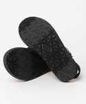 「Teva」 フラットサンダル 23cm ブラ...の詳細画像2