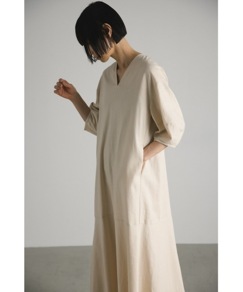 「STYLEMIXER」 半袖ワンピース SMALL ネイビー レディース_画像6