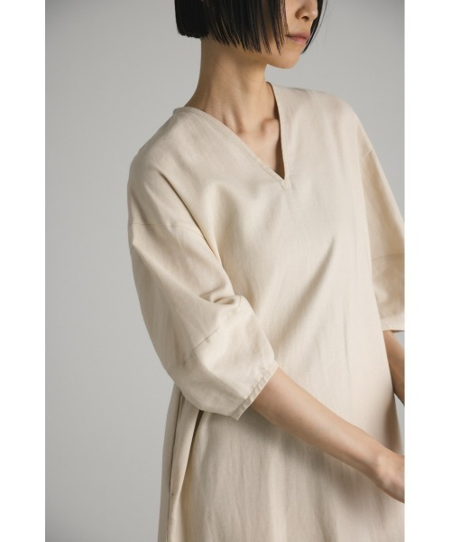 「STYLEMIXER」 半袖ワンピース SMALL ネイビー レディース_画像7