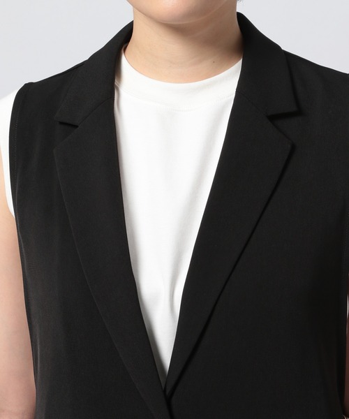 「PAGEBOY」 ベスト FREE ブラック レディース_画像6