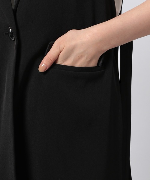 「PAGEBOY」 ベスト FREE ブラック レディース_画像8