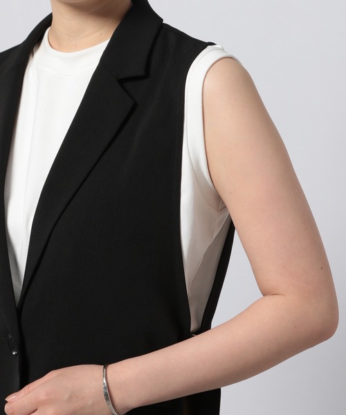 「PAGEBOY」 ベスト FREE ブラック レディース_画像9