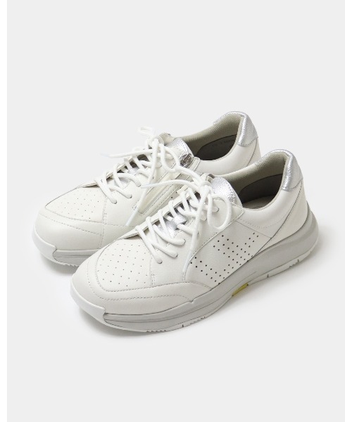 fitfit（フィットフィット） スニーカー レザージップスニーカーWoW