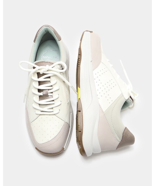 fitfit（フィットフィット） スニーカー レザージップスニーカーWoW