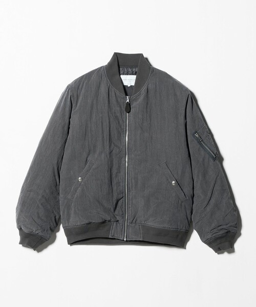 【DK.GRAY】フェード パッカリング MA-1<A DAY IN THE LIFE> A DAY IN THE LIFE ma1 ma-1 フェード パッカリング MA-1「A DAY IN