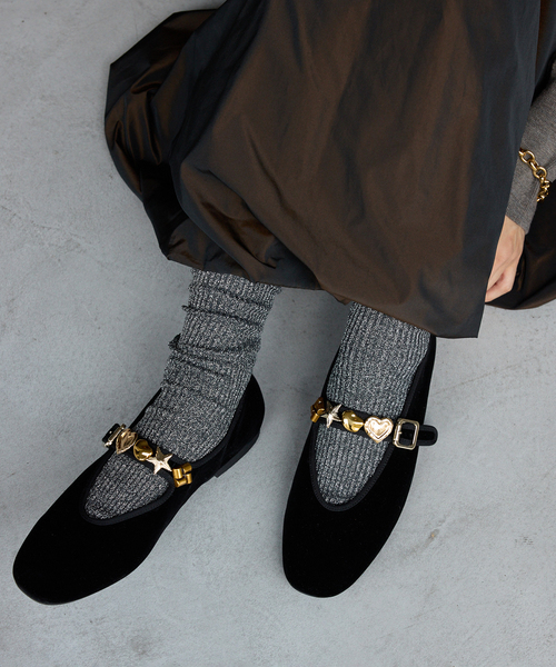 LE TALON（ル タロン） シューズ チャームストラップメリージェーン