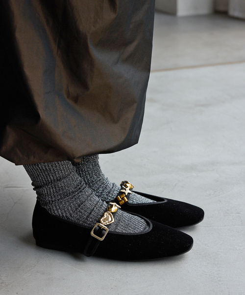 LE TALON（ル タロン） シューズ チャームストラップメリージェーン