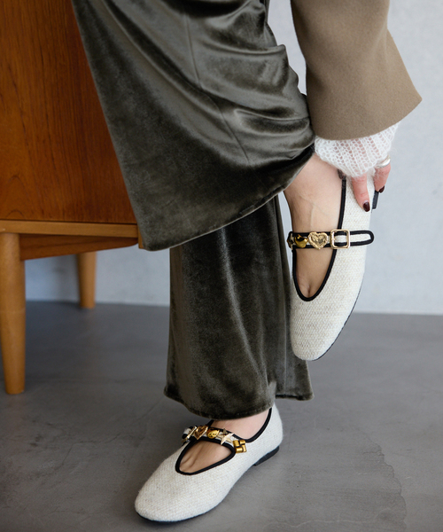 LE TALON（ル タロン） シューズ チャームストラップメリージェーン