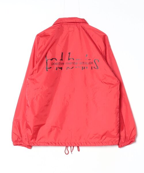 DELUXE（デラックス） コーチジャケット M レッド メンズ : ZOZOTOWN