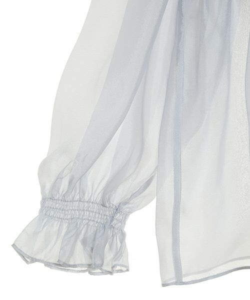 「Candy Stripper」 長袖シャツ 2 ブラック レディース_画像7