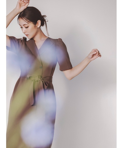 CELFORD（セルフォード） ニットワンピース 36 ネイビー レディース