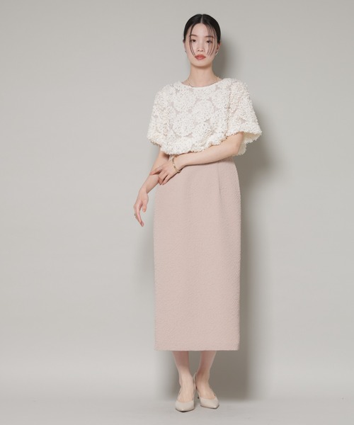 kaene（カエン） ドレス kaene/デザインリボンボレロセットドレス