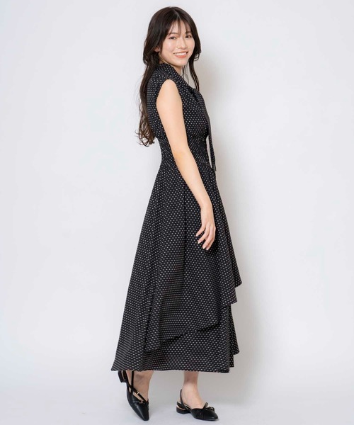 「NOELA」 半袖ワンピース M オフホワイト レディースの画像