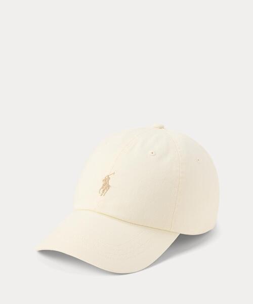 ポロ ラルフローレン キャップ 帽子 コットンチノボールキャップ POLO RALPH LAUREN（ポロ・ラルフローレン） キャップ 帽子 コットン
