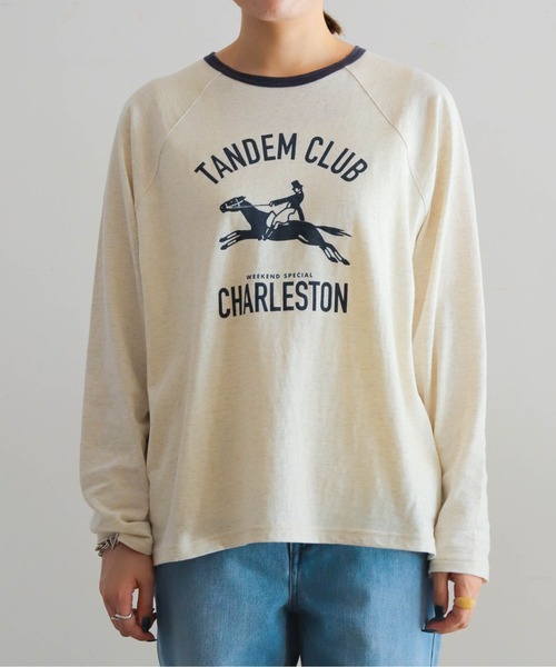 「NOMBRE IMPAIR」 長袖カットソー FREE ブラウン レディース_画像2