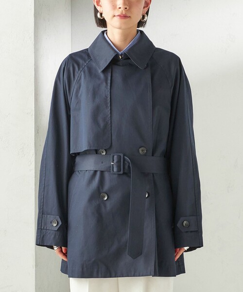SHIPS（シップス） トレンチコート コート 「撥水加工」バック