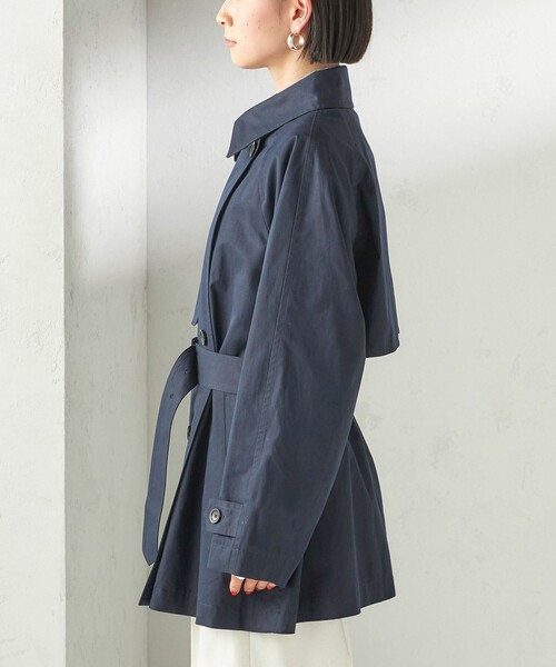 SHIPS（シップス） トレンチコート コート 「撥水加工」バック