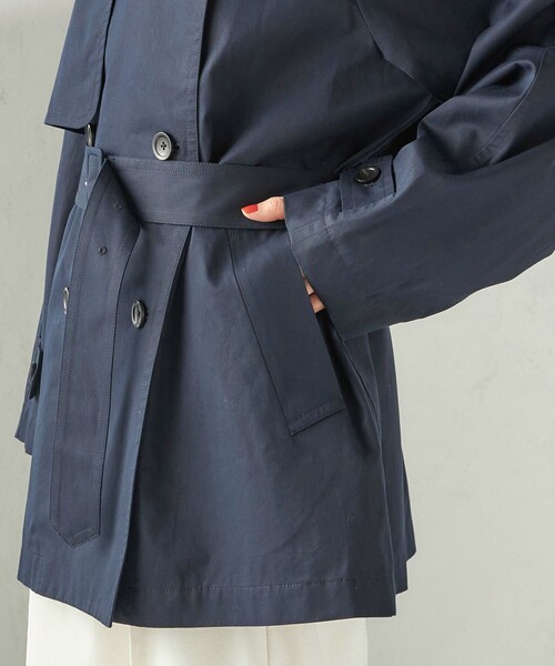SHIPS（シップス） トレンチコート コート 「撥水加工」バック