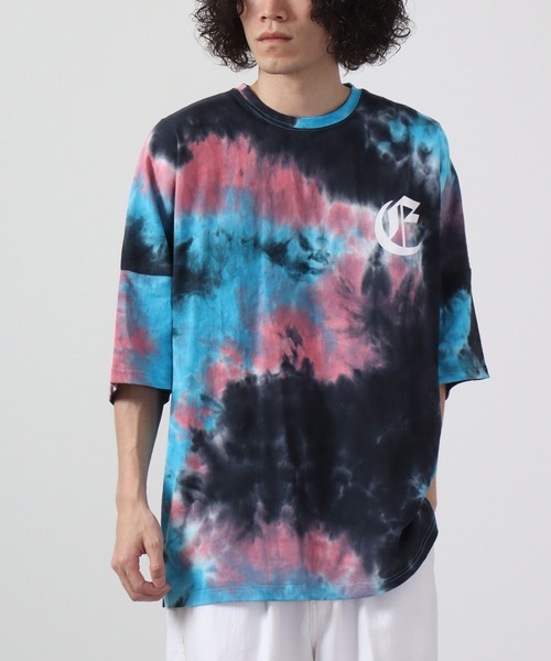 「RE730」 半袖Tシャツ M ブルー メンズ_画像8