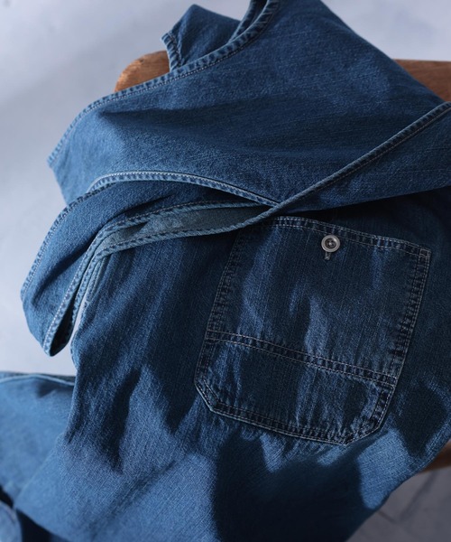 「soulberry」 オーバーオール 5L ブルー レディース_画像5