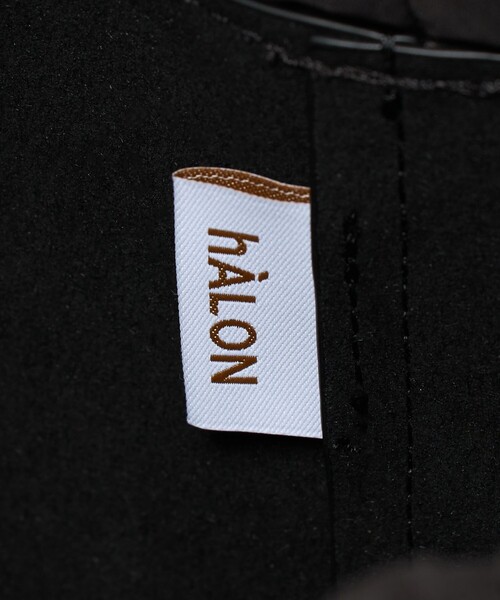 halon ショルダーバッグ 「hALON」レザー 巾着バッグ メンズ