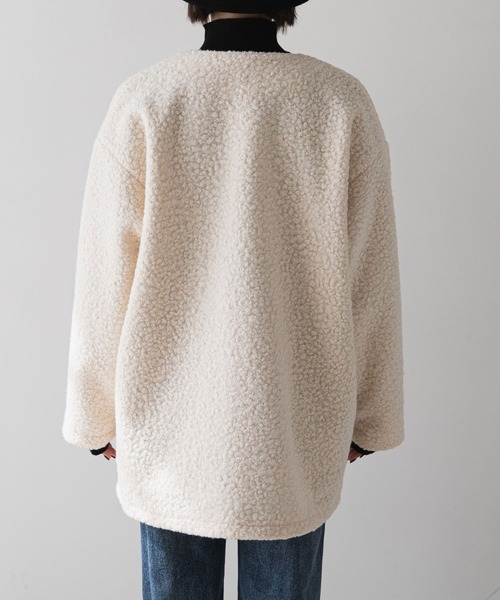 「rectangle」 ブルゾン FREE アイボリー レディース_画像3