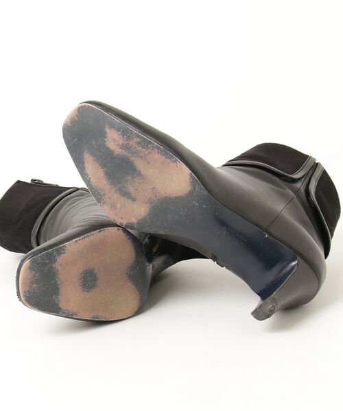 「ODETTE E ODILE」 ショートブーツ 22.5cm ブラック レディース_画像3