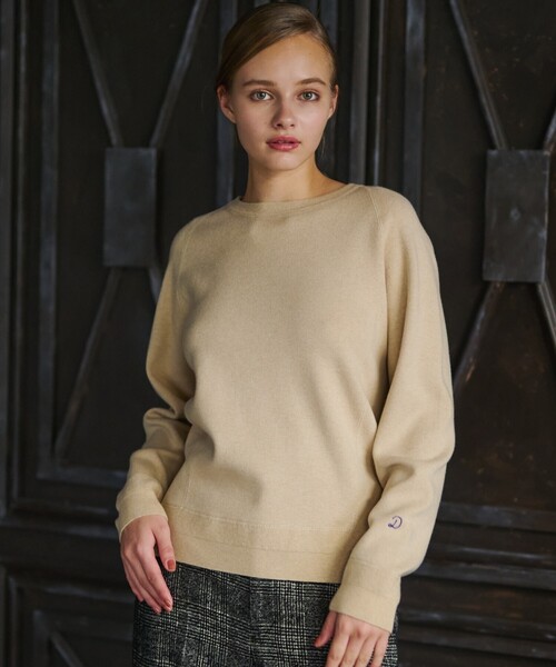「DRESSTERIOR」 長袖ニット 40 ワインレッド レディース