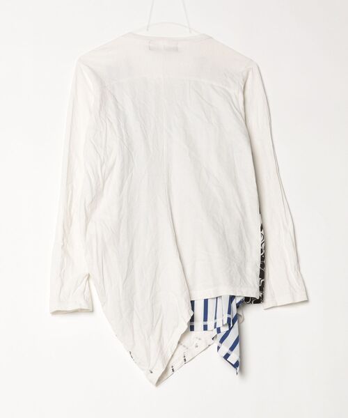 「gomme」 長袖Tシャツ M ホワイト メンズ_画像2