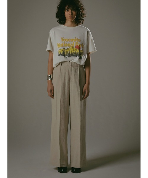 「enchainement」 パンツ 1 ベージュ レディース_画像2