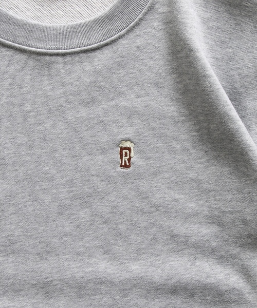 「ROTAR」 スウェットカットソー SMALL ベージュ メンズ_画像9