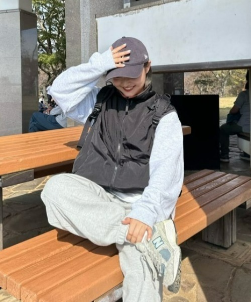 「Franklin Climbing」 ベスト MEDIUM グレー メンズ_画像4