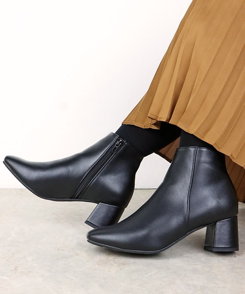 「LibertyDoll」 ショートブーツ L ブラック レディース_画像6