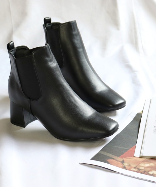 「LibertyDoll」 ショートブーツ L ブラック レディース_画像7