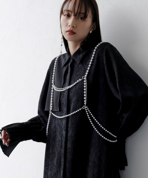 「HARE」 サスペンダー FREE シルバー レディース_画像3