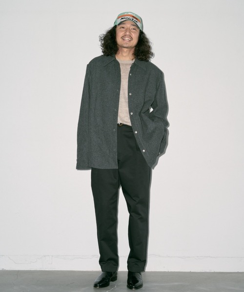 チノパン 「限定」TUCK TAPERED PANTS メンズ レディース