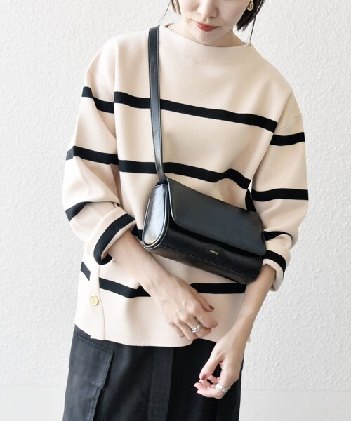 「SHIPS any」 長袖ニット ONE SIZE ブルー レディース