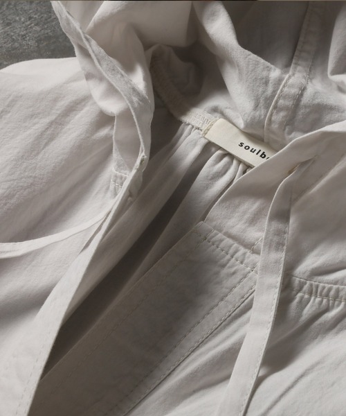 「soulberry」 長袖チュニック M オフホワイト レディース_画像9