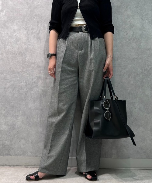 「Scrap Book」 トートバッグ FREE グレー レディース_画像4