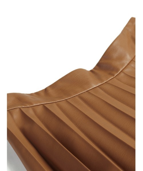 「JNBY」 プリーツスカート 38 オレンジ レディース_画像8