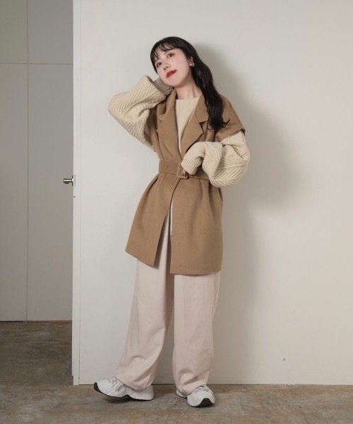 「lawgy」 ベスト FREE ブラック レディース_画像2