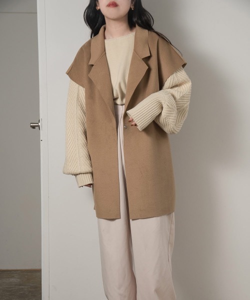 「lawgy」 ベスト FREE ブラック レディース_画像4