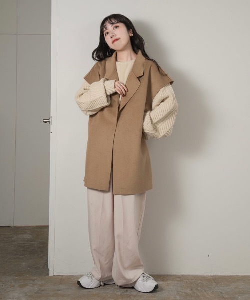 「lawgy」 ベスト FREE ブラック レディース_画像6