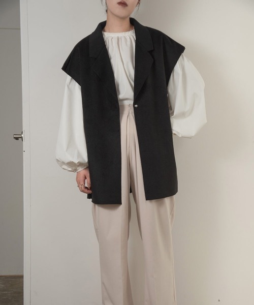 「lawgy」 ベスト FREE ブラック レディース_画像8